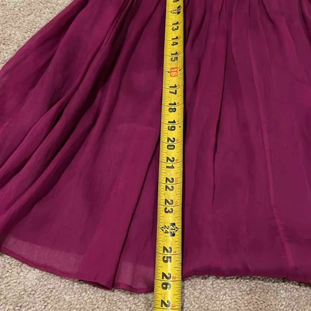 J Crew Silk Cotton Strapless Formal Dress Size 4P - Picture 10 of 10